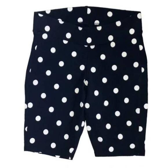 Torrid Black White Polka Dot Bike Shorts Size 00 (Medium/Large) - Picture 3 of 4